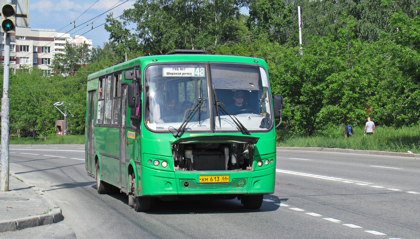 Свердловская область, ПАЗ-320414-05 "Вектор" (1-2) № КМ 613 66