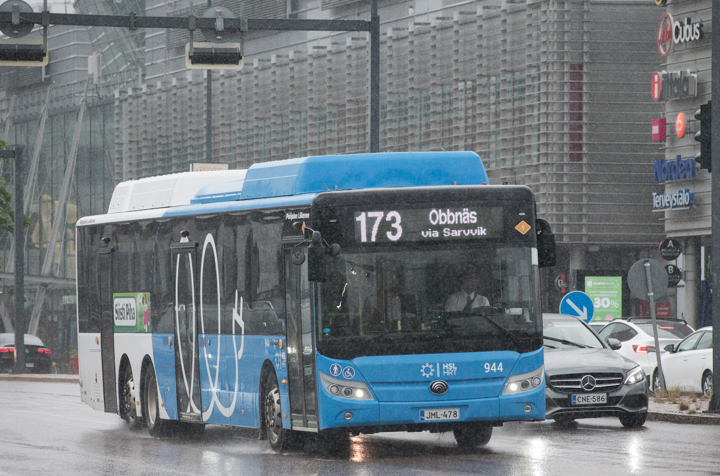 Финляндия, Yutong E15 № 944