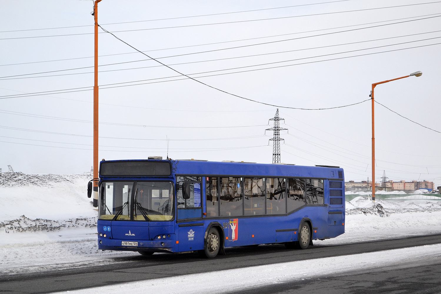 Красноярский край, МАЗ-103.486 № 981