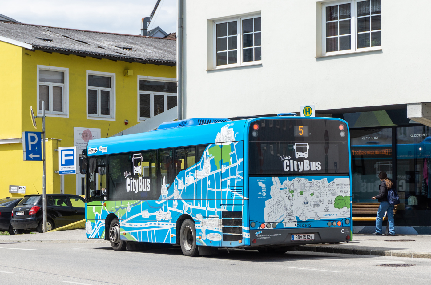 Австрия, Solaris Urbino III 8.9 LE № BD 15124