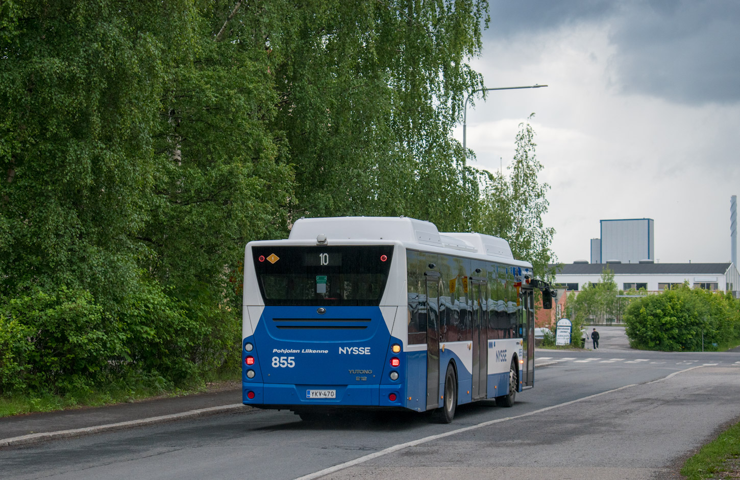 Финляндия, Yutong E12 (ZK6128BEVG) № 855