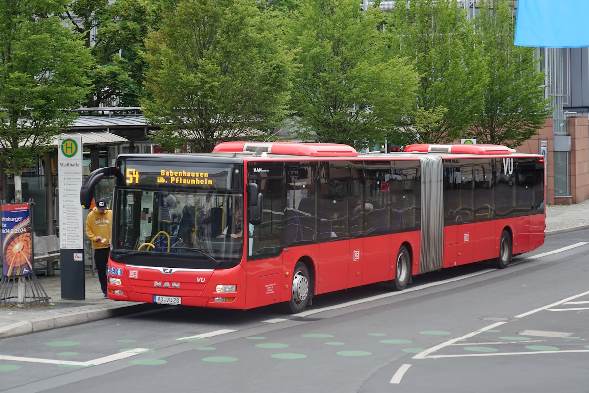 Бавария, MAN A23 Lion's City G NG363 № AB-VU 28
