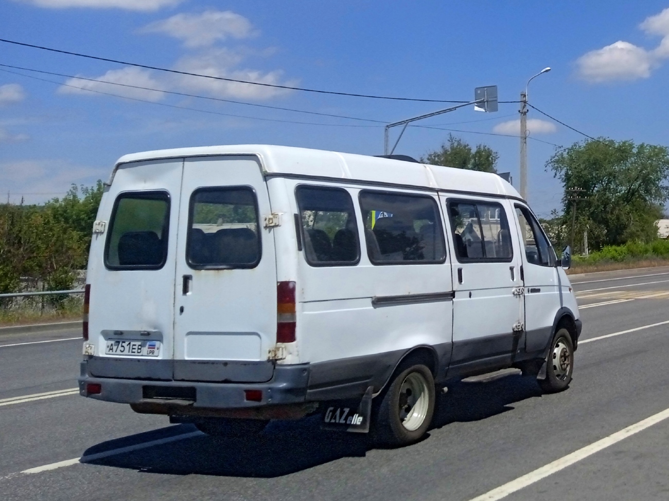 Луганская область, ГАЗ-2705 № А 751 ЕВ LPR