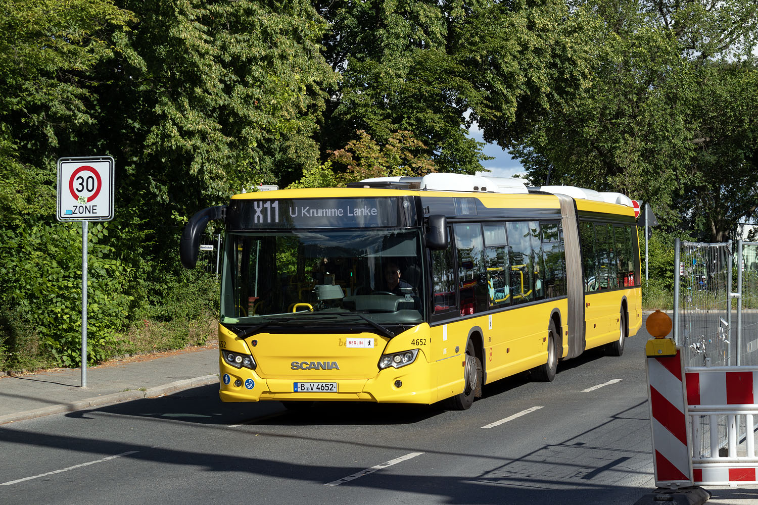 Берлин, Scania Citywide LFA № 4652