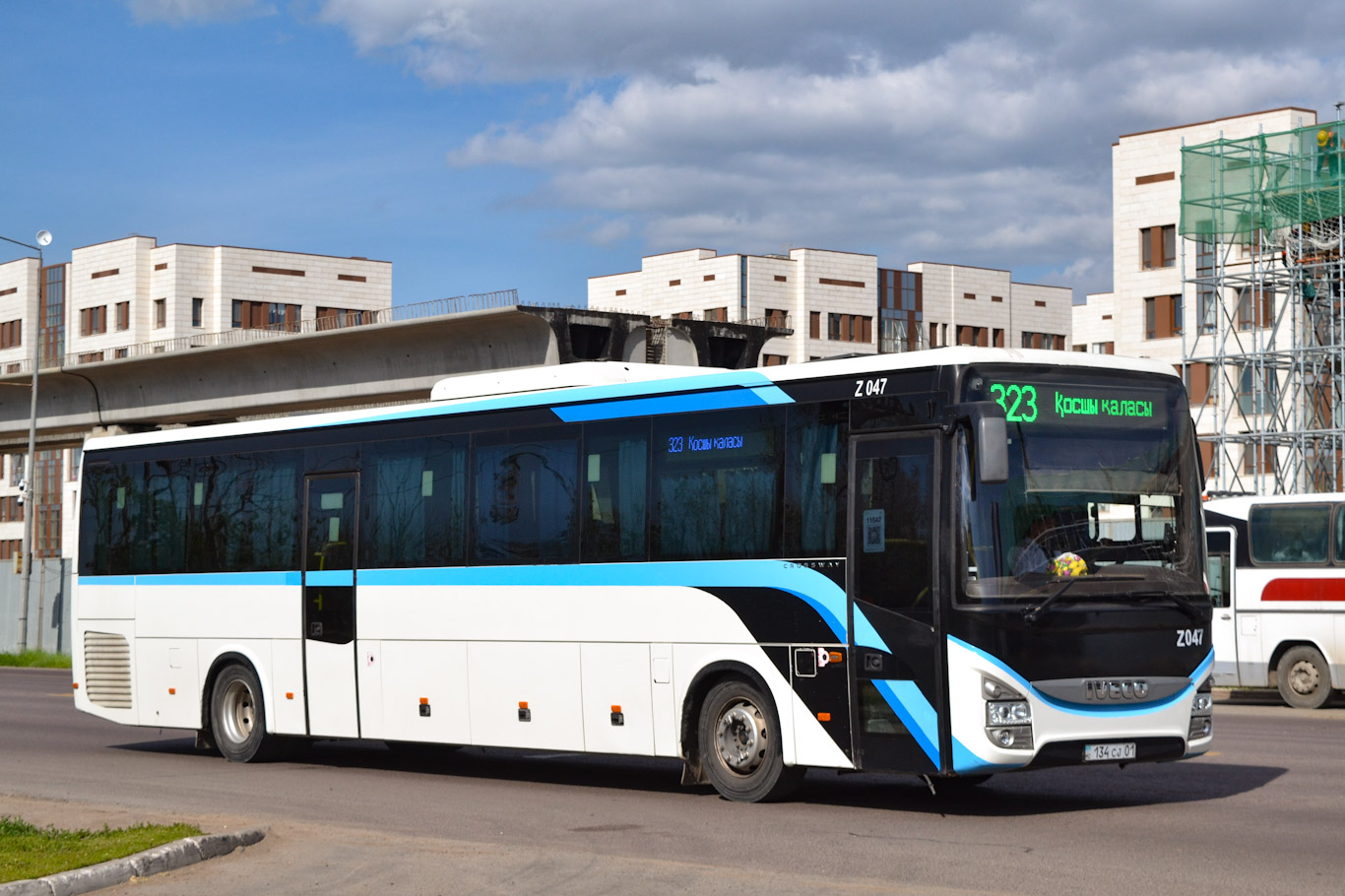 Астана, IVECO Crossway LINE 13M (СарыаркаАвтоПром) № Z047