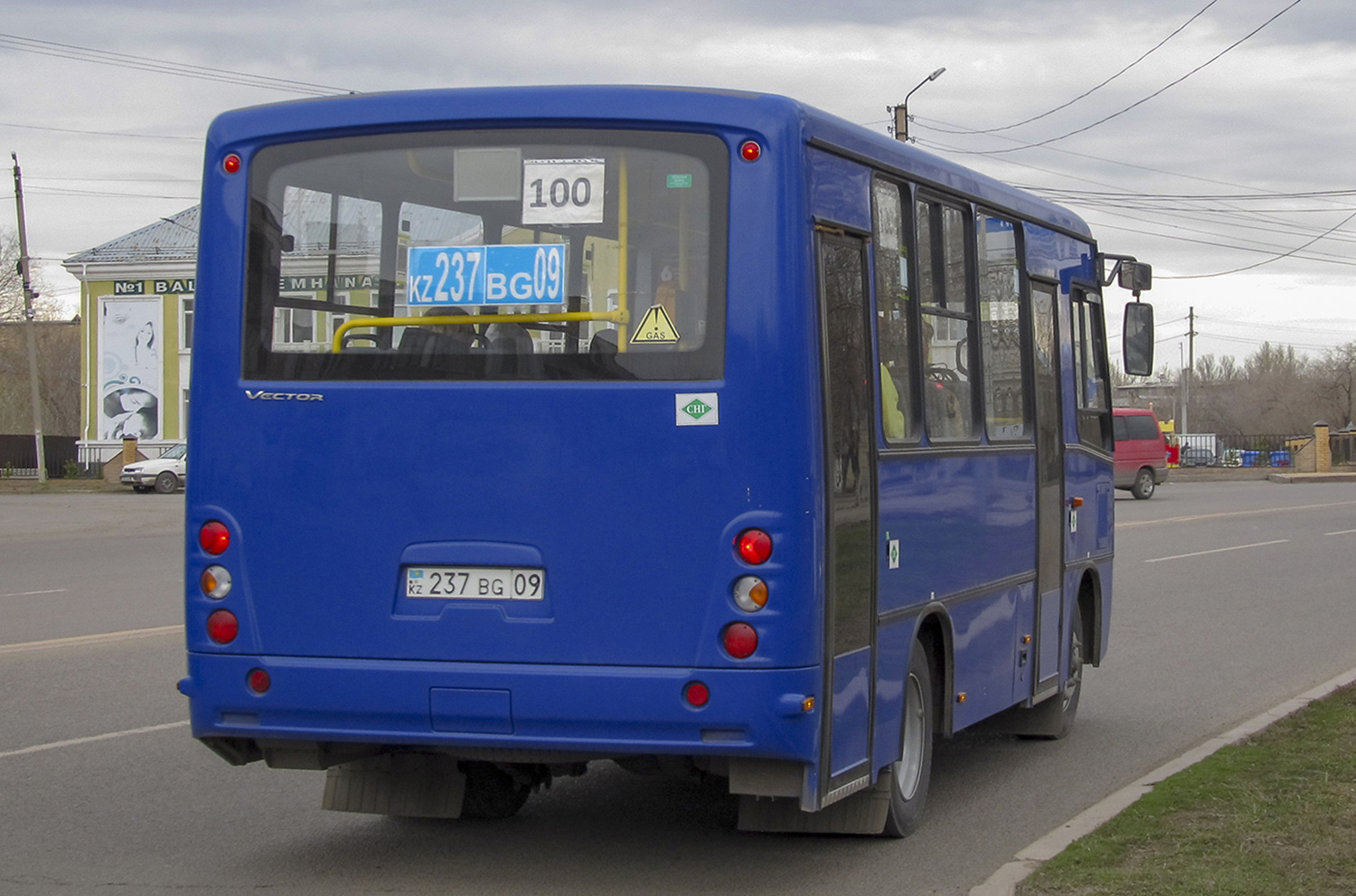 Karagandy province, PAZ-320302-22 "Vector" sz.: 237 BG 09