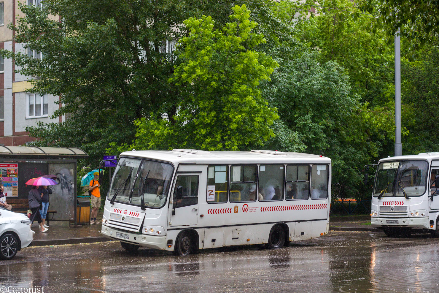 Красноярский край, ПАЗ-320402-04 № Р 128 НО 124