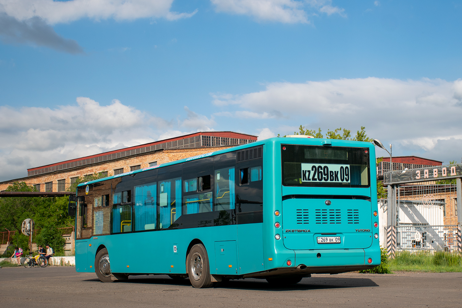 Карагандинская область, Yutong ZK6118HGA (QazTehna) № 269 BK 09
