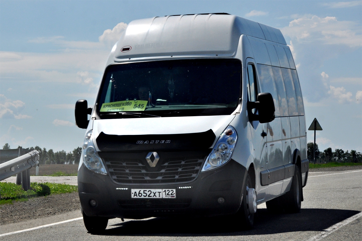 Алтайский край, Renault Master (NIAF04, НиАЗ) № А 652 ХТ 122
