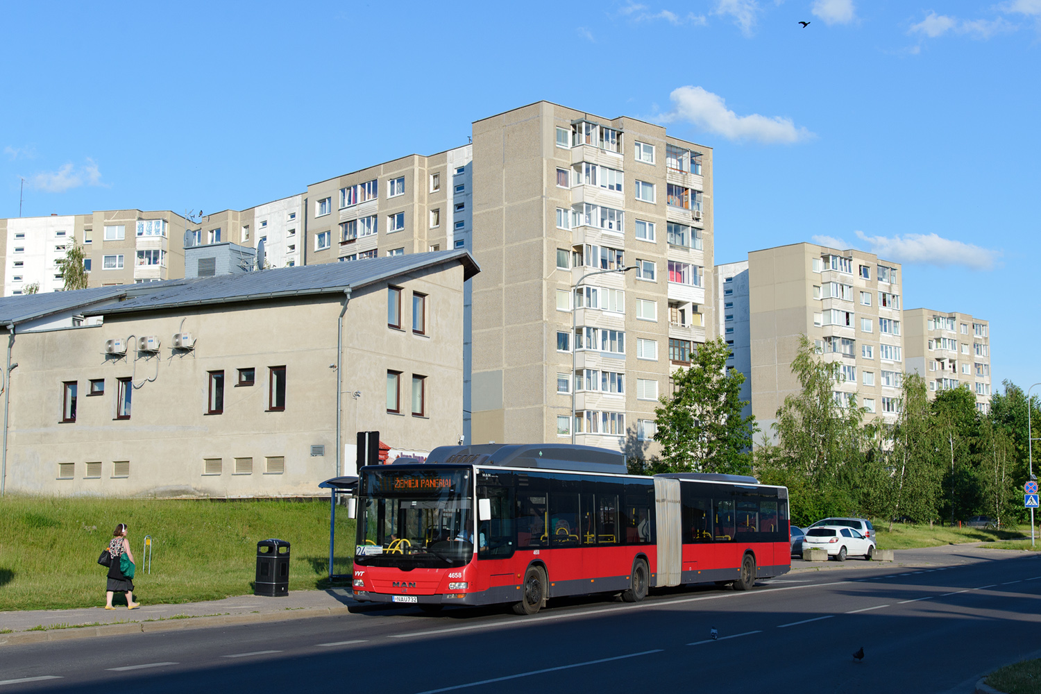 Литва, MAN A23 Lion's City G NG273 LPG № 4658