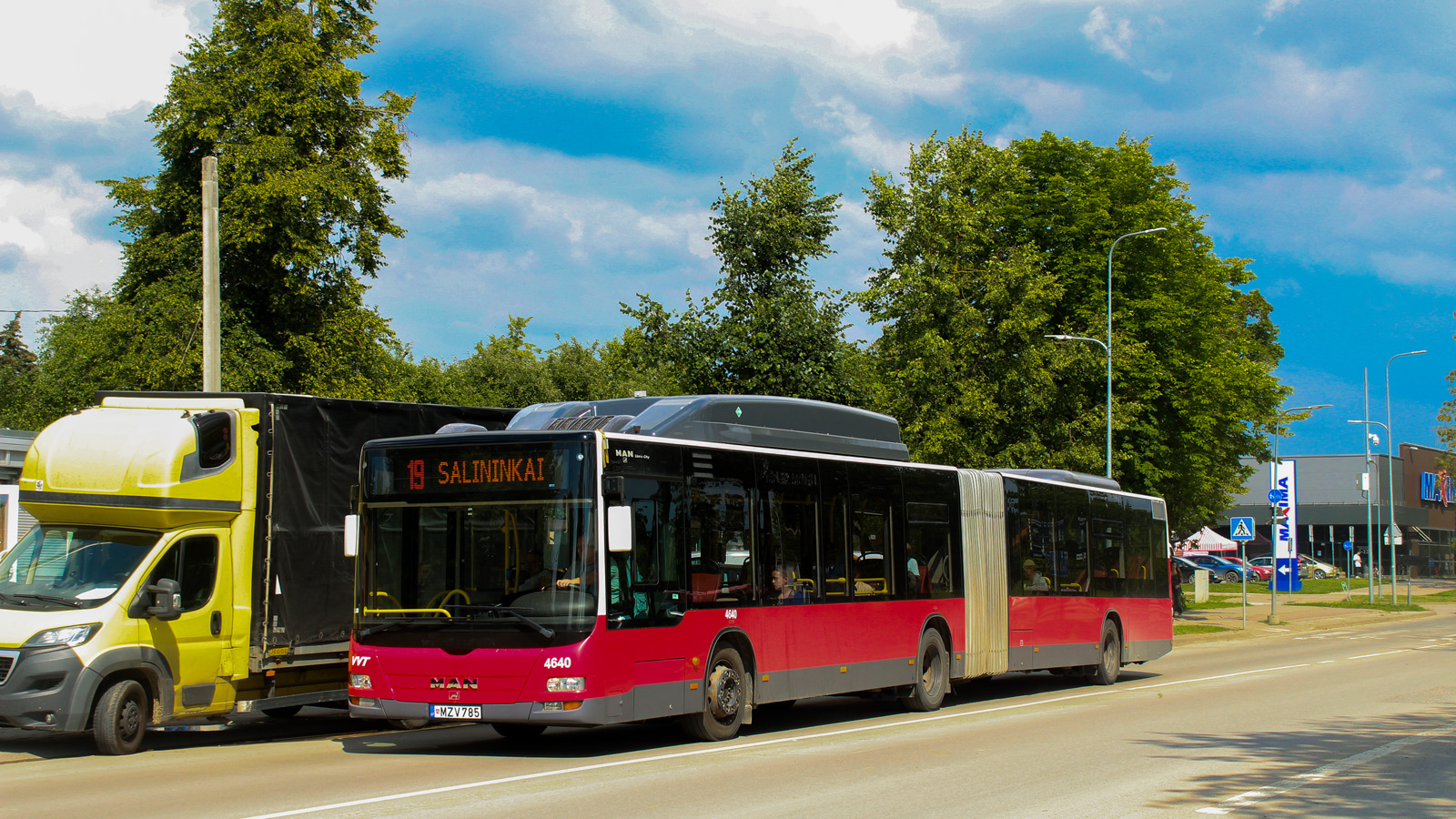 Литва, MAN A23 Lion's City G NG273 LPG № 4640