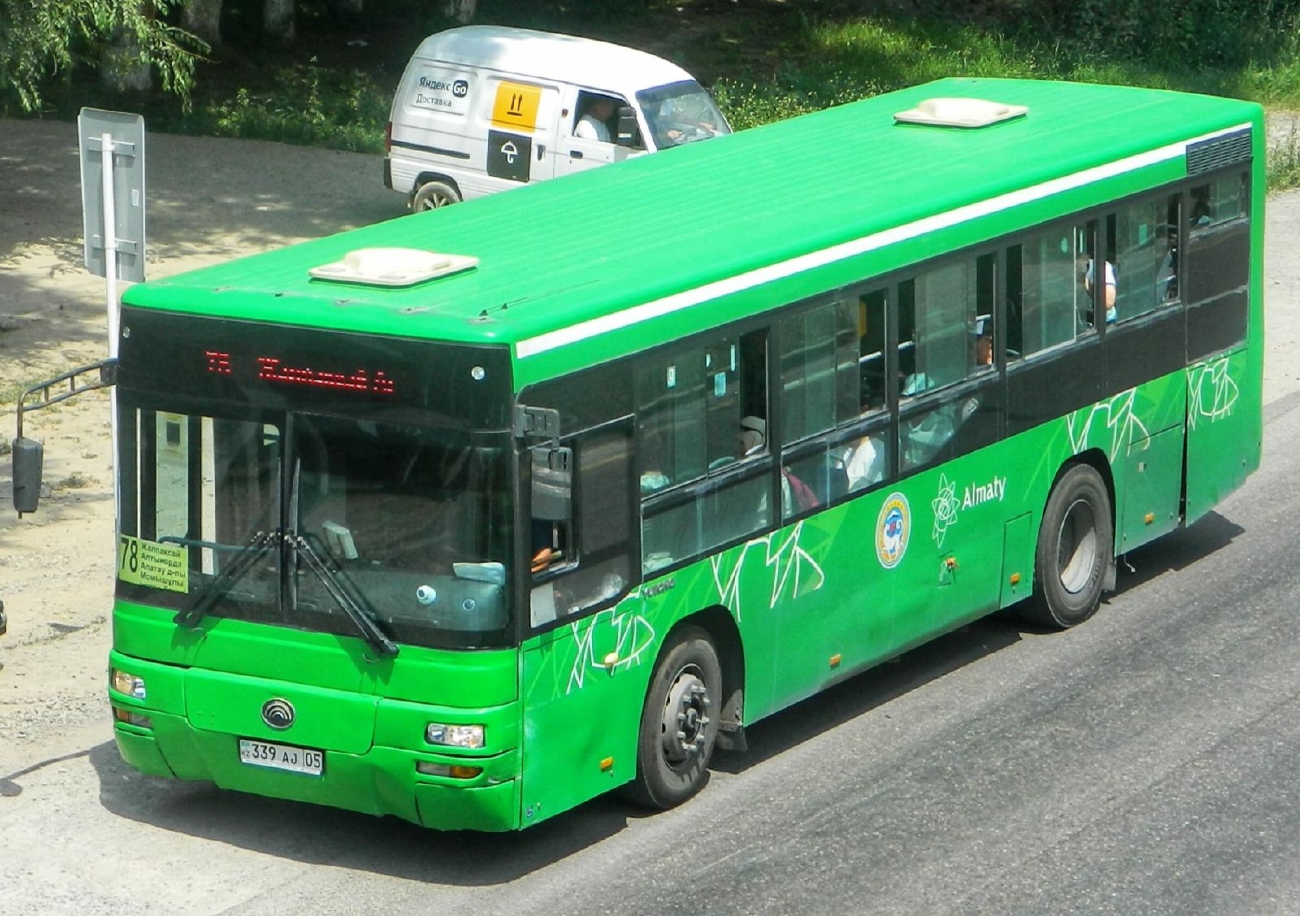 Алматинская область, Yutong ZK6108HGH № 339 AJ 05