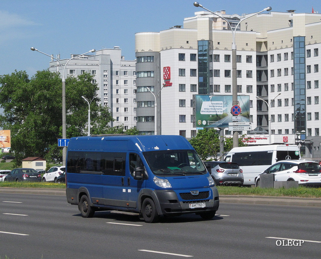 Минск, Peugeot Boxer № АМ 7760-7
