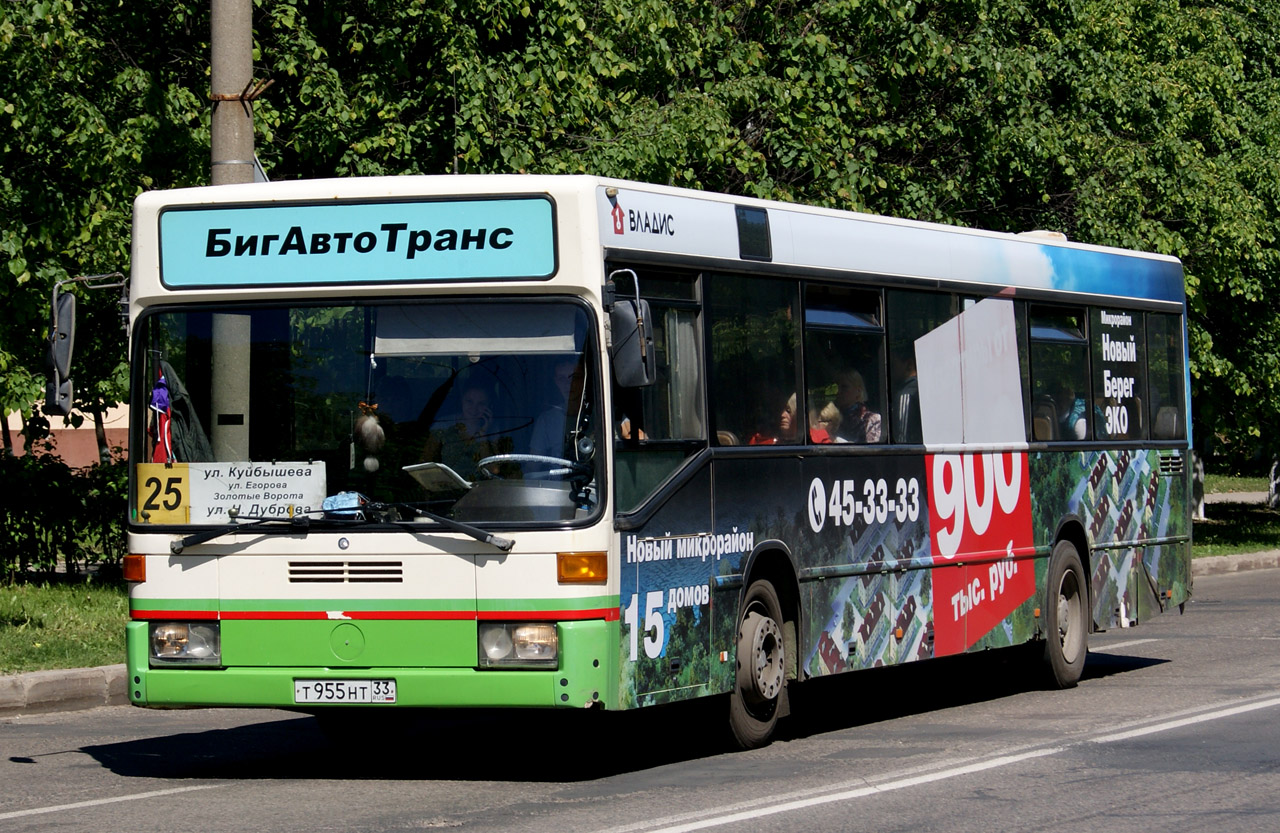 Владимирская область, Mercedes-Benz O405N № Т 955 НТ 33
