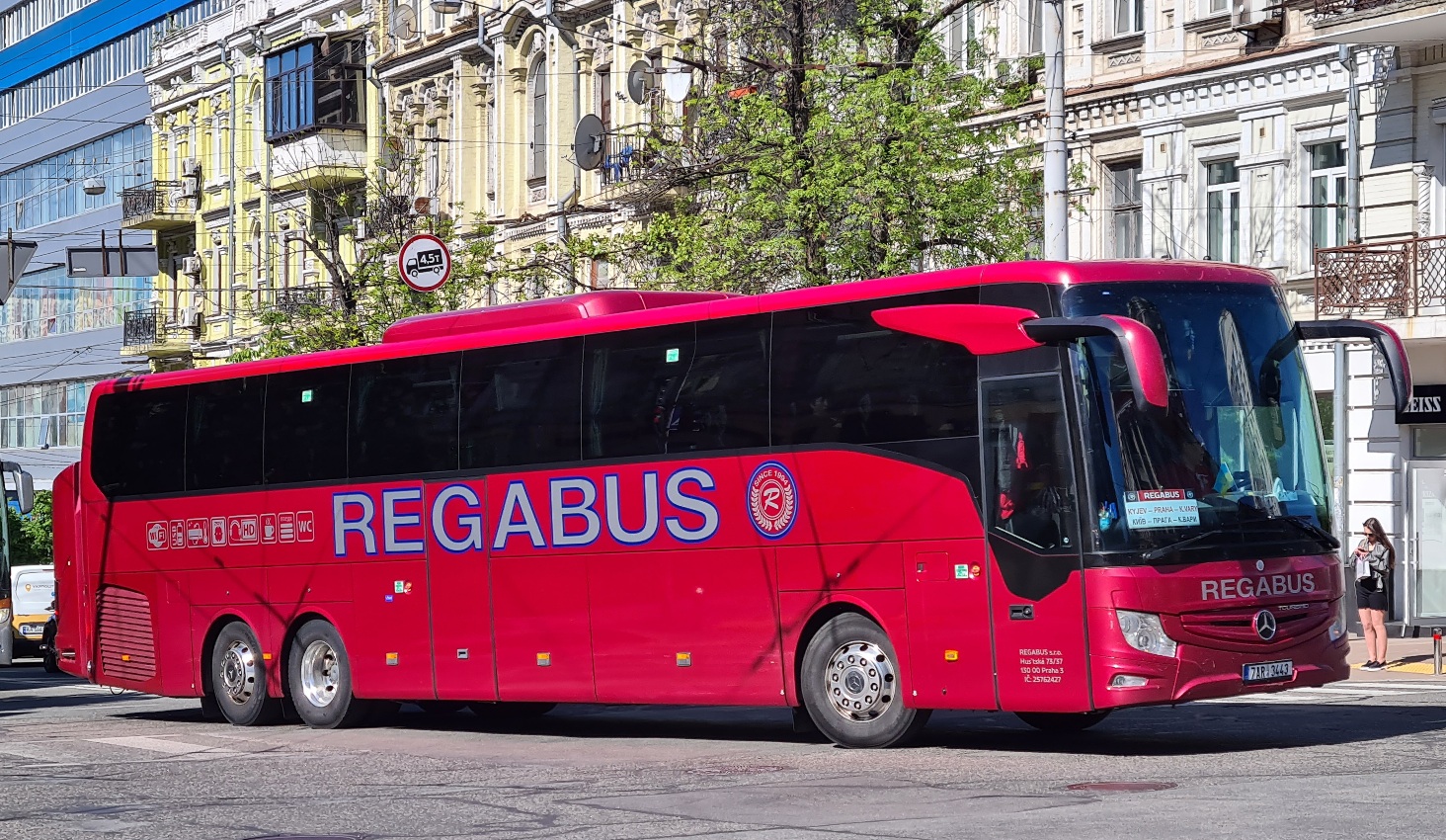 Чехия, Mercedes-Benz Tourismo III L 17RHD № 7AR 3443 Чехия, Mercedes-Benz Tourismo III L 17RHD № 7AR 3443