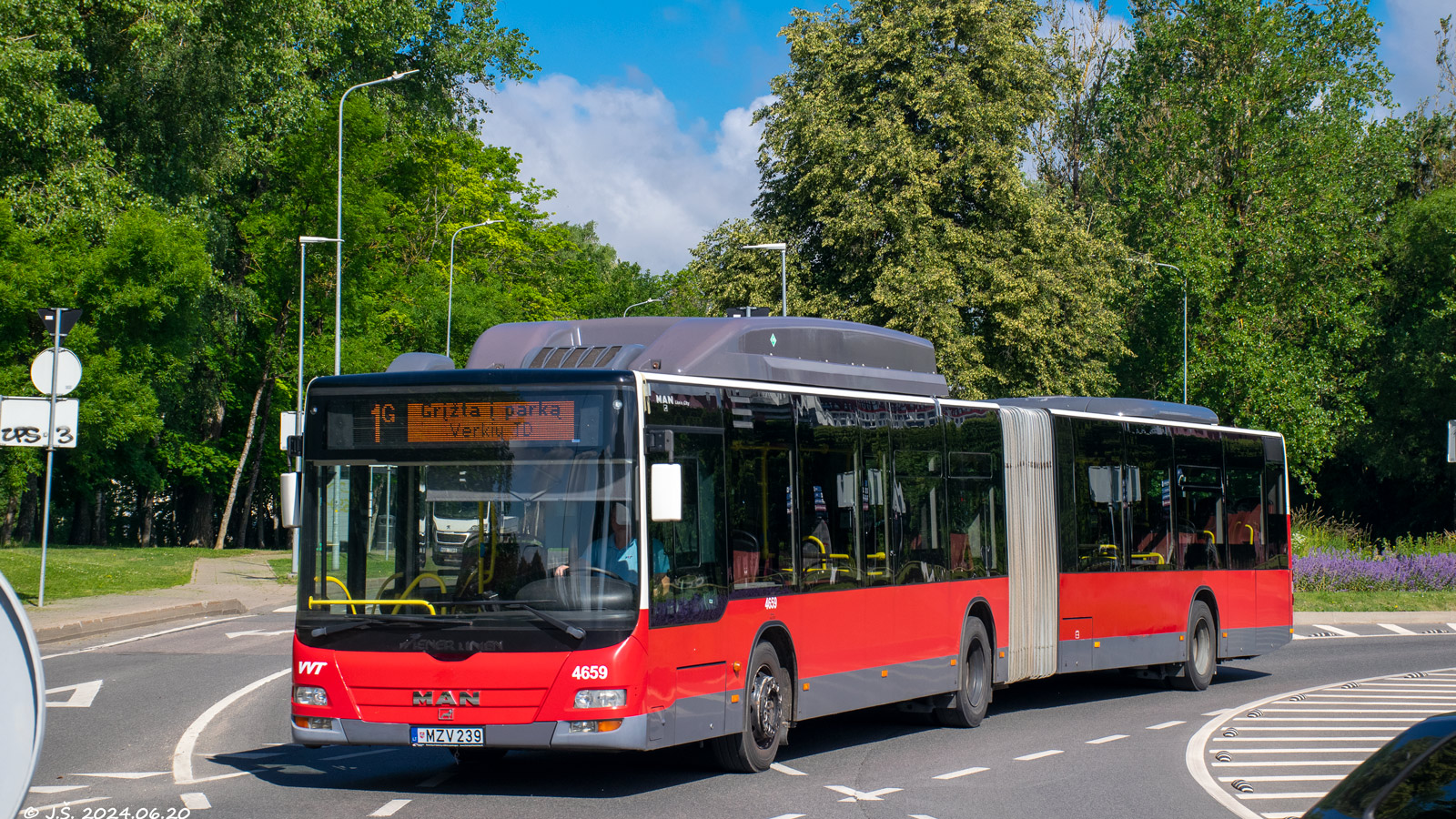Литва, MAN A23 Lion's City G NG273 LPG № 4659