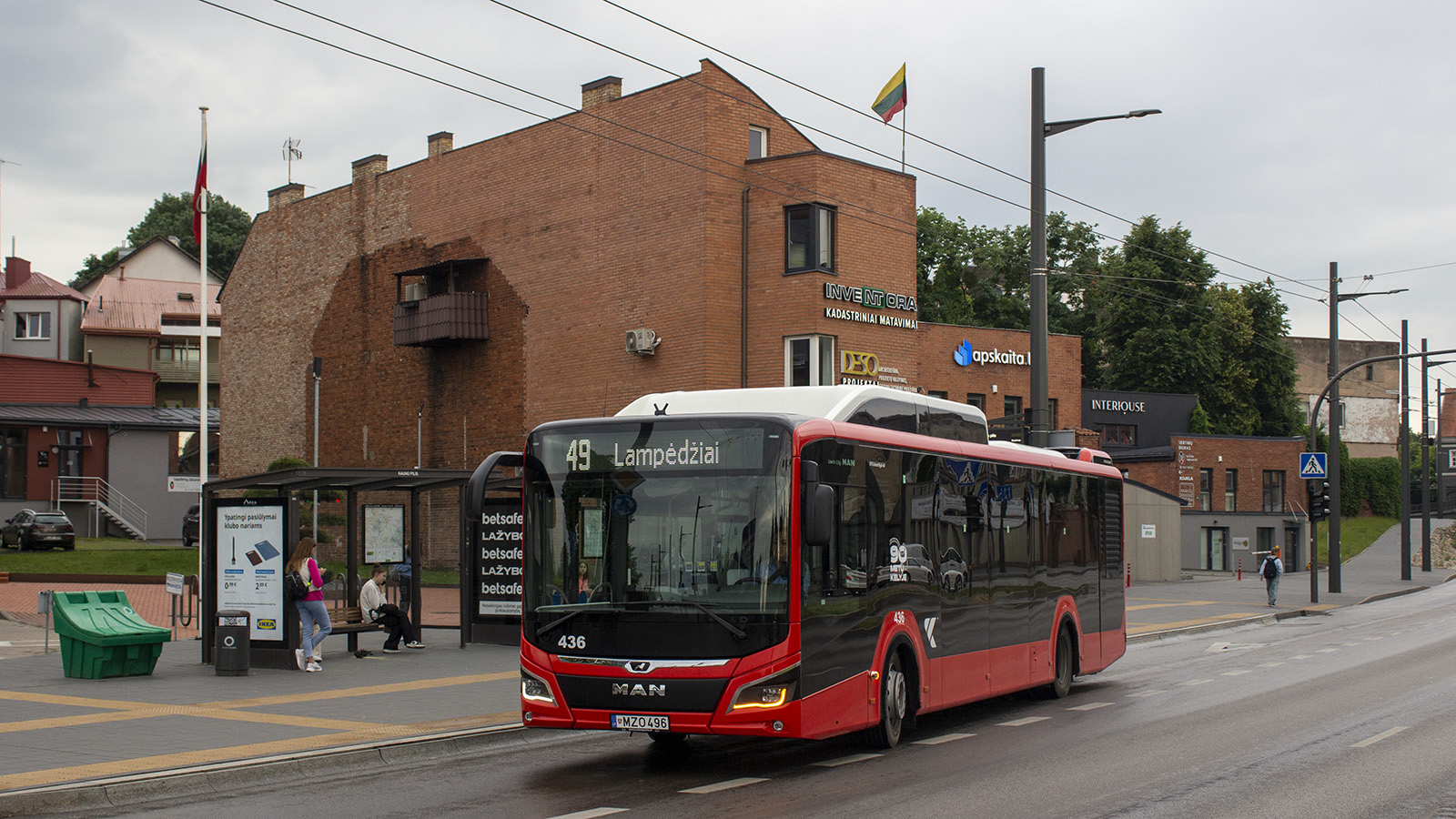 Литва, MAN 12C Lion's City 12 G NL280 EfficientHybrid № 436