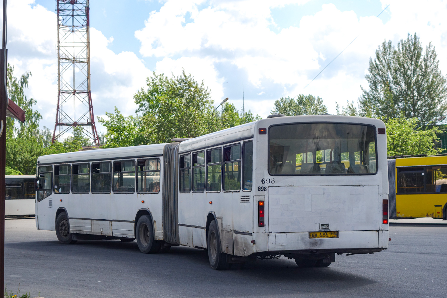 Псковская область, Mercedes-Benz O345G № 698