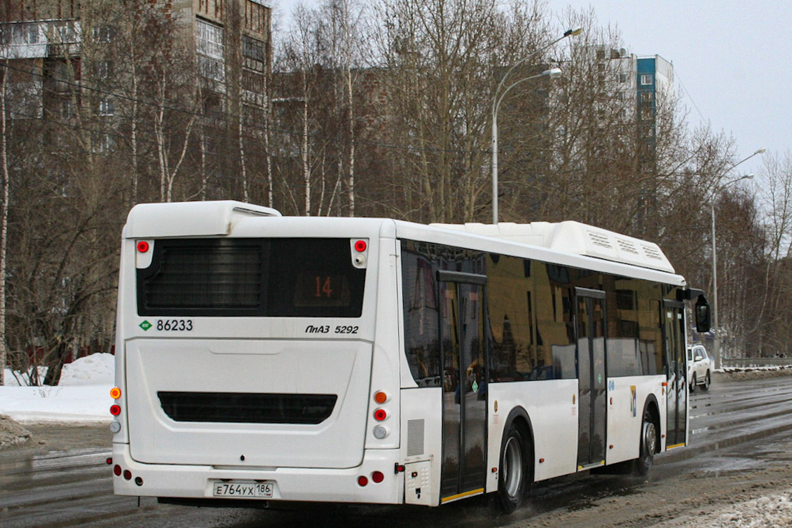 Ханты-Мансийский АО, ЛиАЗ-5292.67 (CNG) № 86233