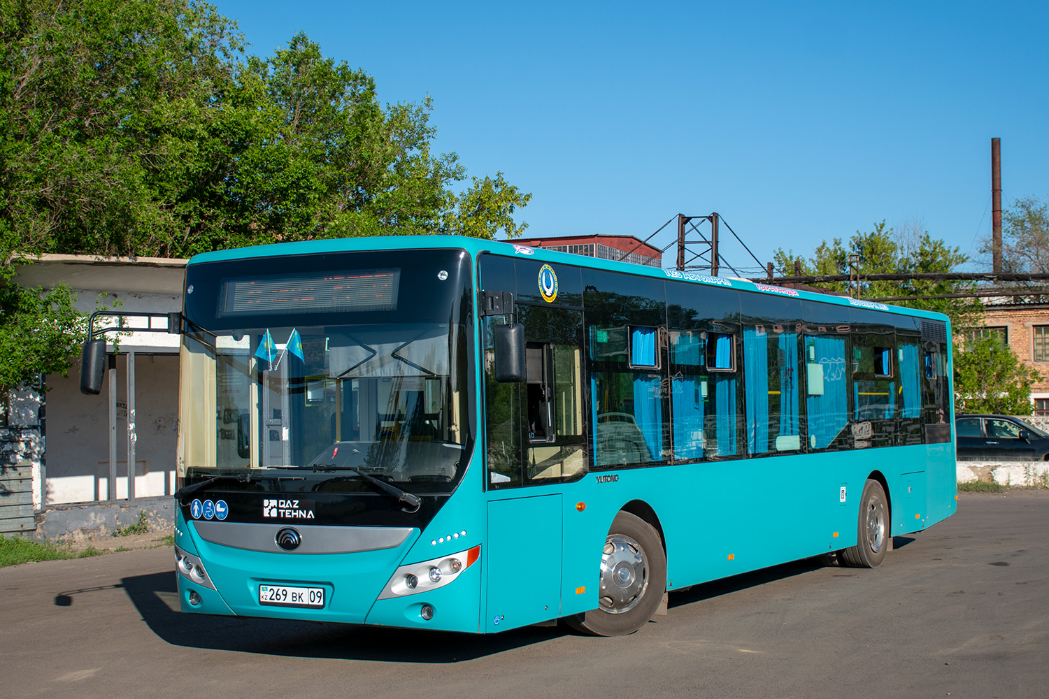 Karagandy province, Yutong ZK6118HGA (QazTehna) # 269 BK 09
