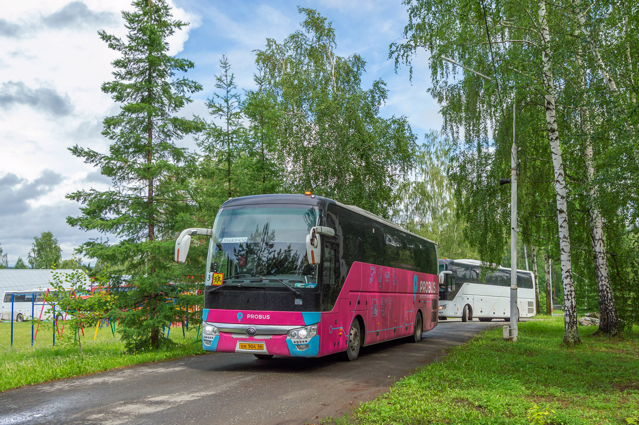 Свердловская область, Yutong ZK6122H9 № КМ 904 66