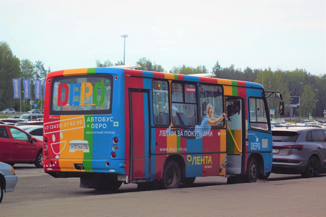 Свердловская область, ПАЗ-320302-12 "Вектор" № М 151 КВ 196