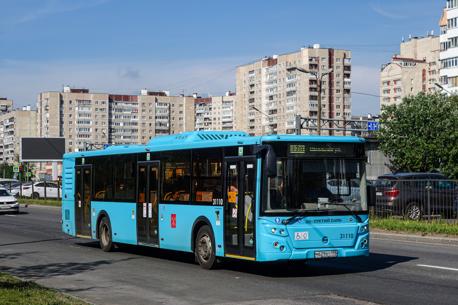 Санкт-Петербург, ЛиАЗ-5292.67 (LNG) № 31110
