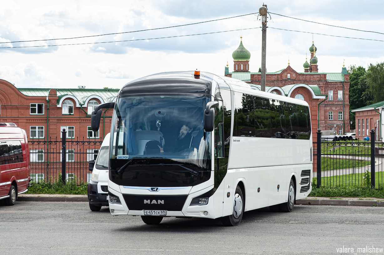 Тверская область, MAN R07 Lion's Coach RHC444 № Е 451 СК 69