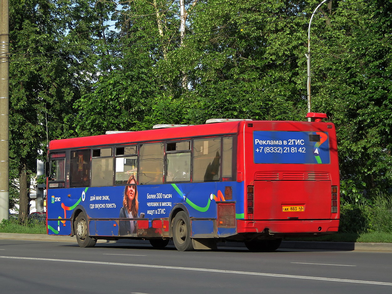 Кировская область, ЛиАЗ-5256.53 № АК 883 43