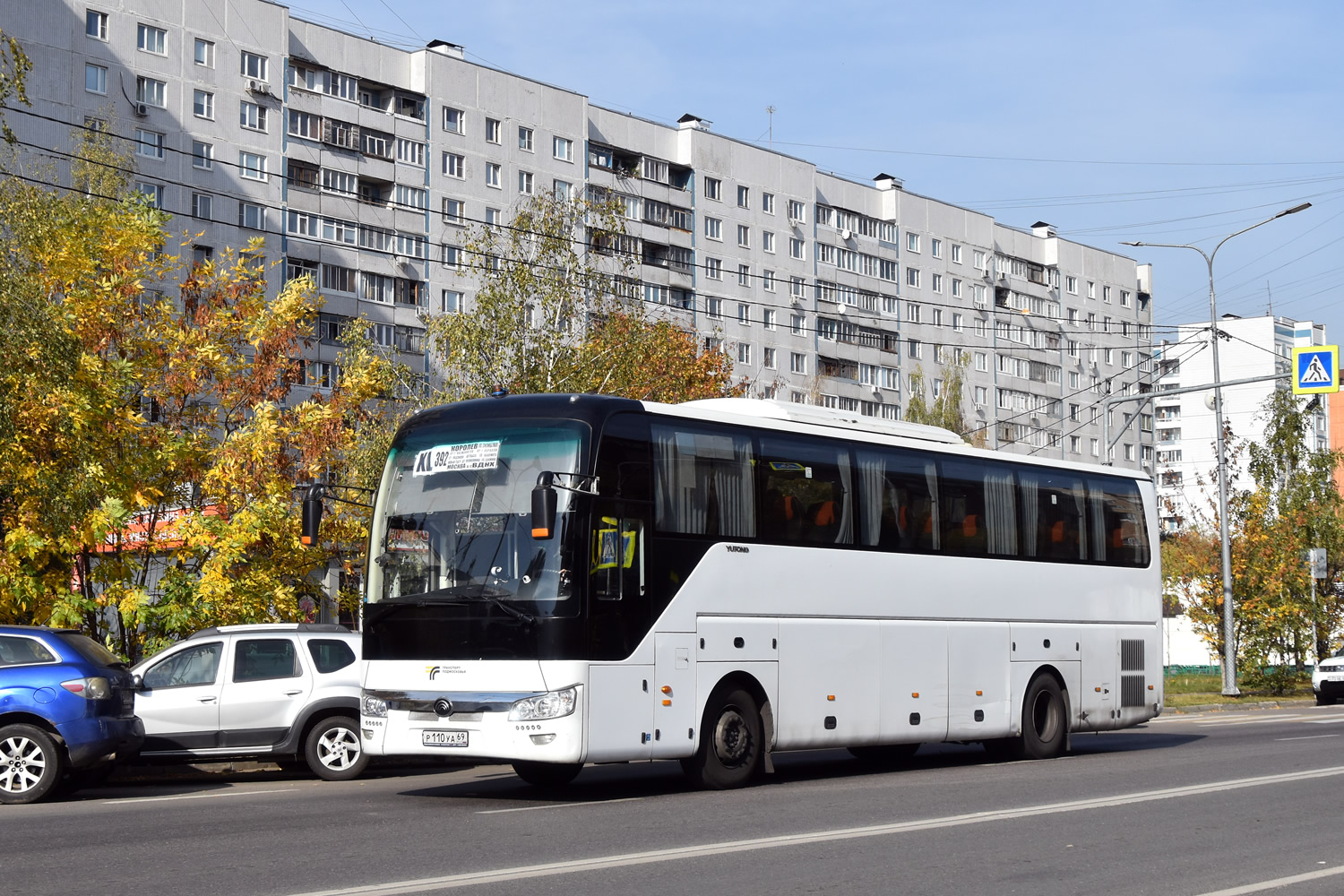Московская область, Yutong ZK6122H9 № 102110