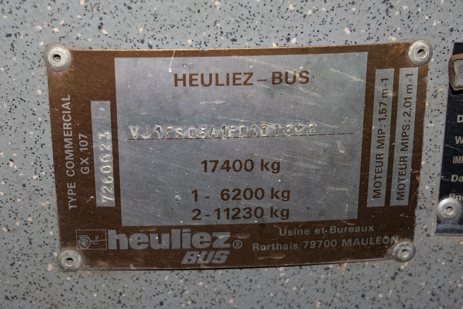 Франция, Heuliez GX107 № 7480 SE 30
