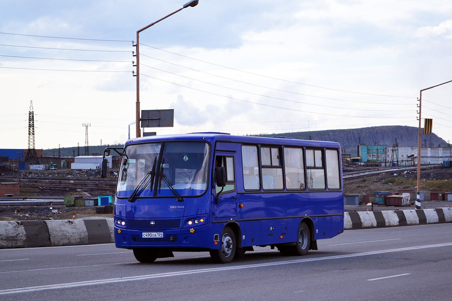 Красноярский край, ПАЗ-320402-05 "Вектор" № С 490 ОА 124