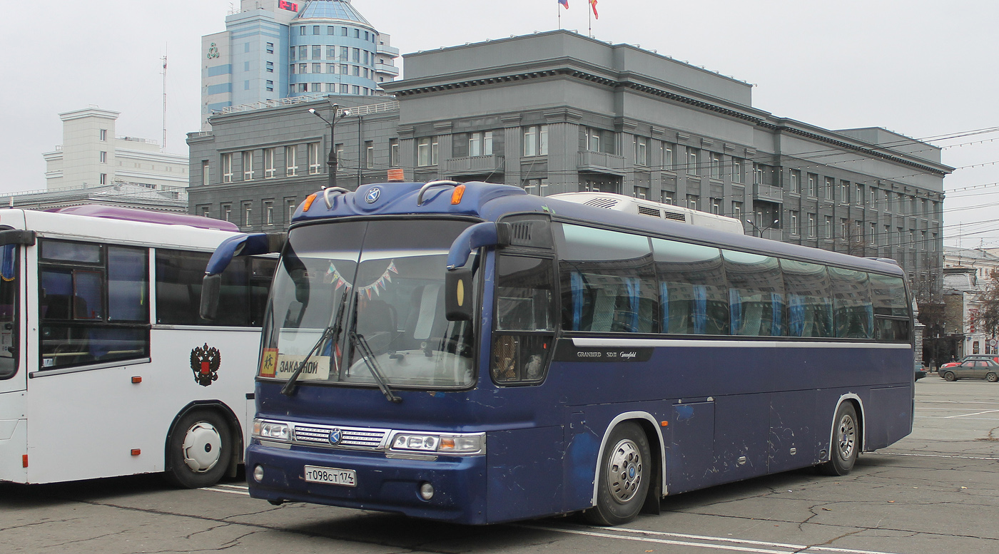 Челябинская область, Kia AM949S Granbird SD II Parkway № Т 098 СТ 174