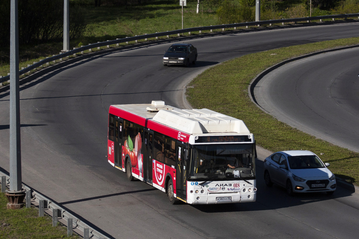 Вологодская область, ЛиАЗ-5292.67 (CNG) № 018
