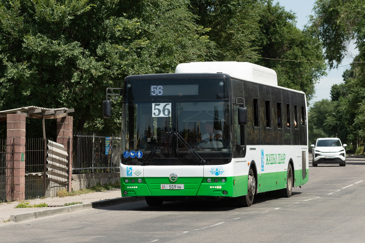 Кыргызстан, Golden Dragon XML6105CN № 01 519 AW