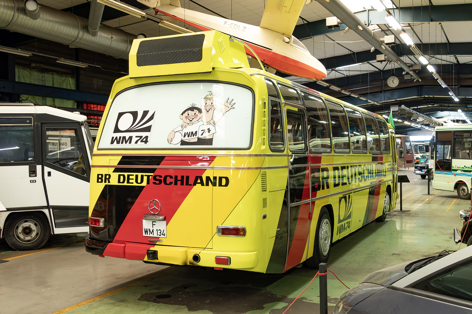 Гессен, Mercedes-Benz O302-13RÜh № F-WM 134