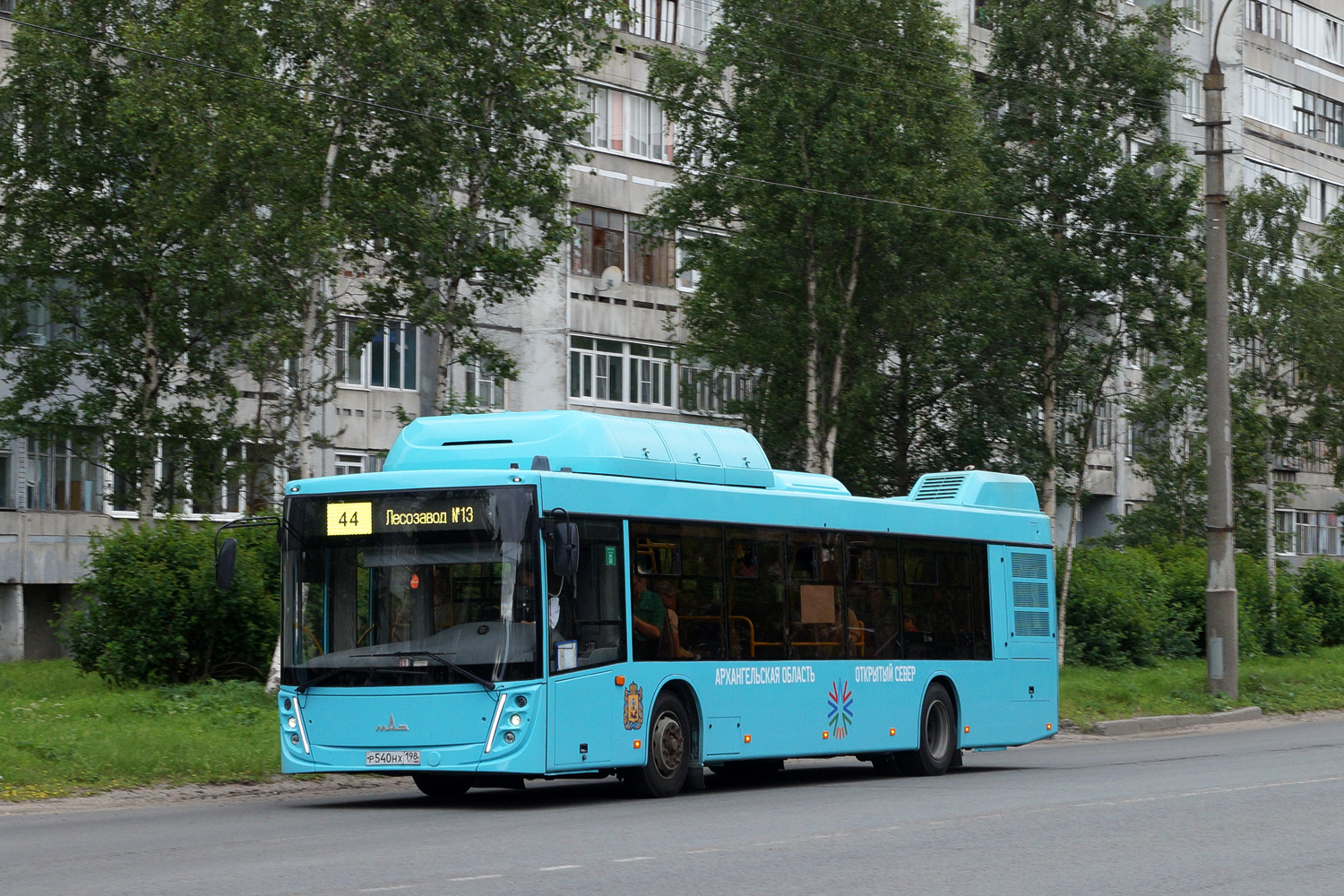 Архангельская область, МАЗ-203.948 № Р 540 НХ 198
