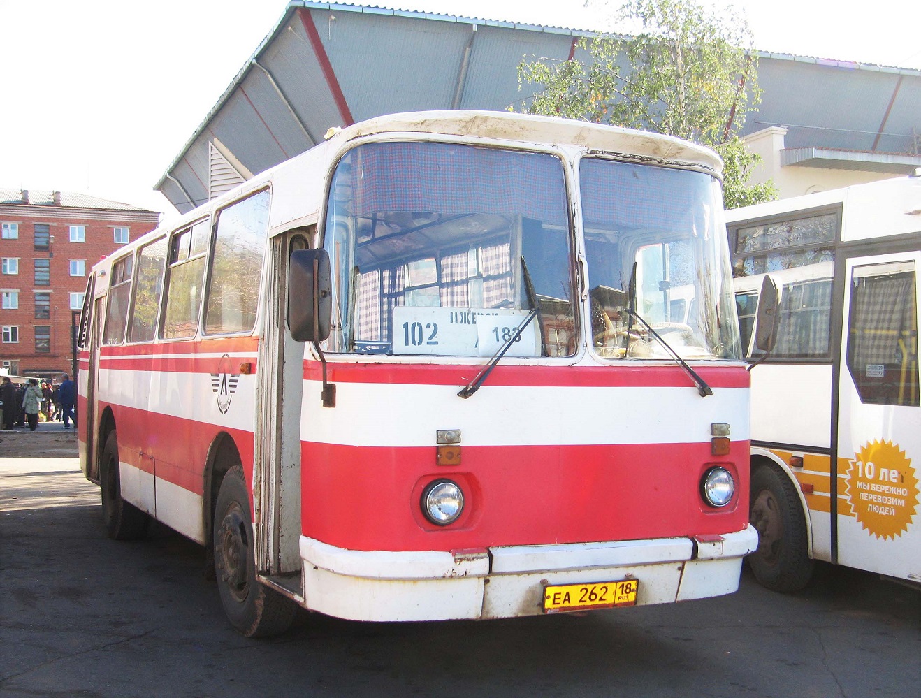 Удмуртия, ЛАЗ-695Н № ЕА 262 18