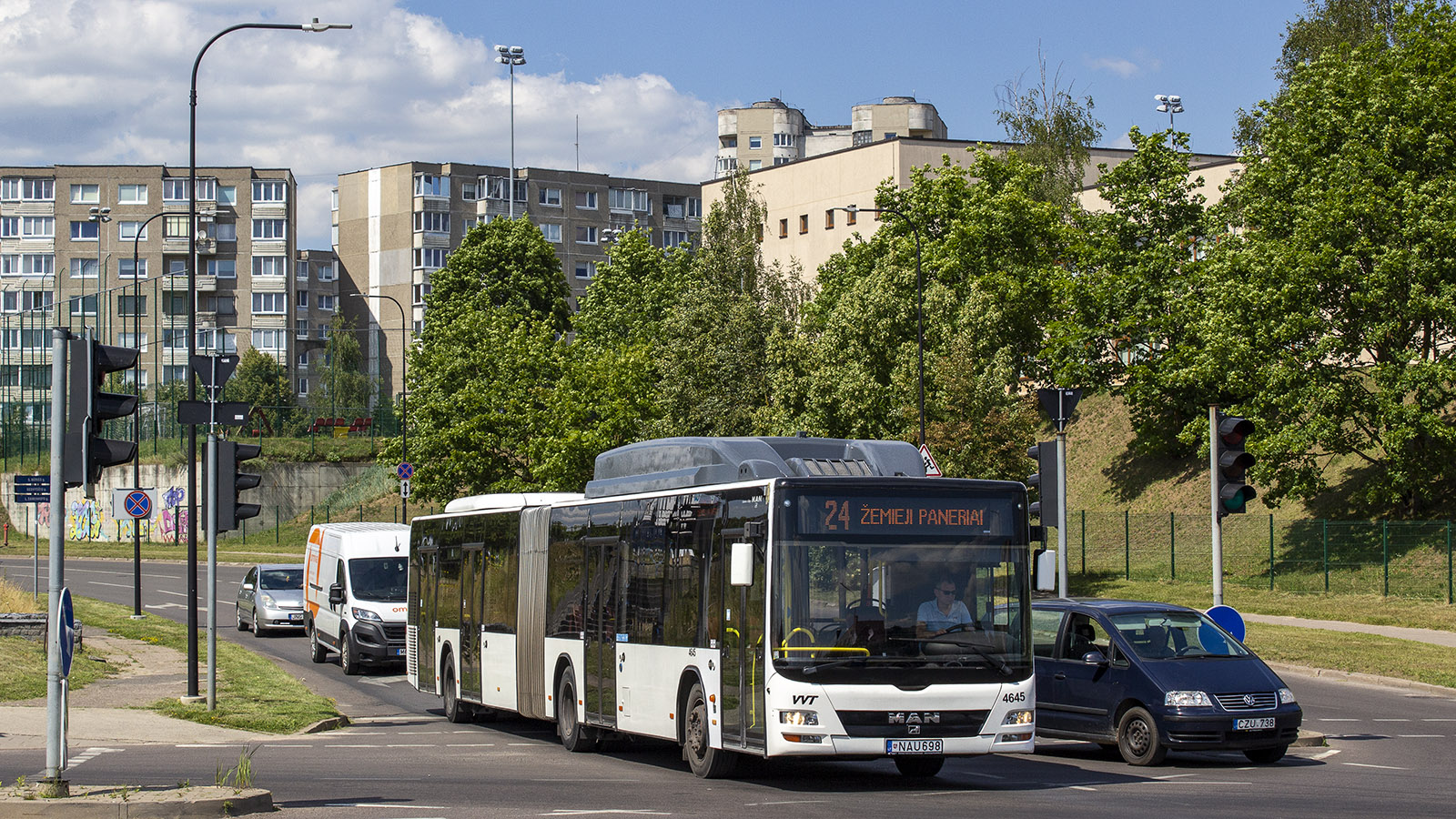 Литва, MAN A23 Lion's City G NG273 LPG № 4645