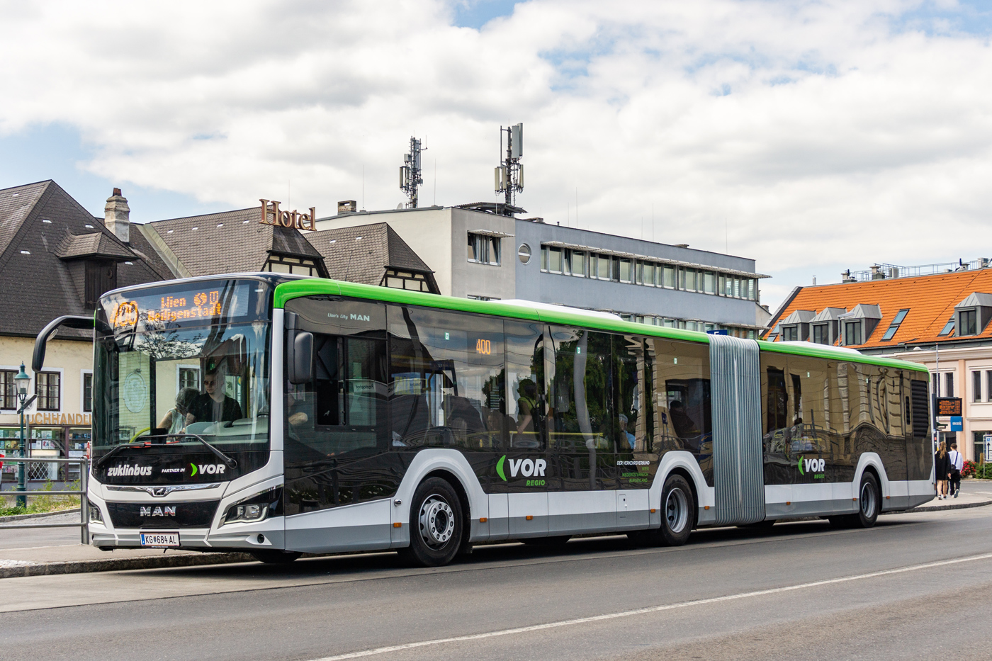 Австрия, MAN 18C Lion's City 18 NG360 № KG 684 AL