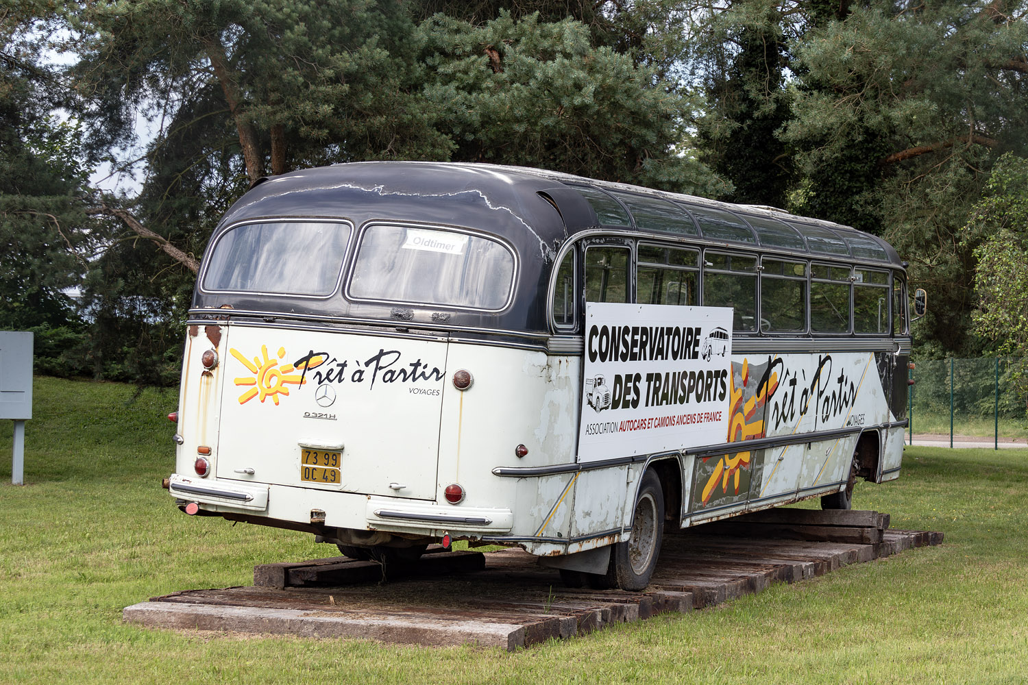 Франция, Mercedes-Benz O321H № 7399 QC 49