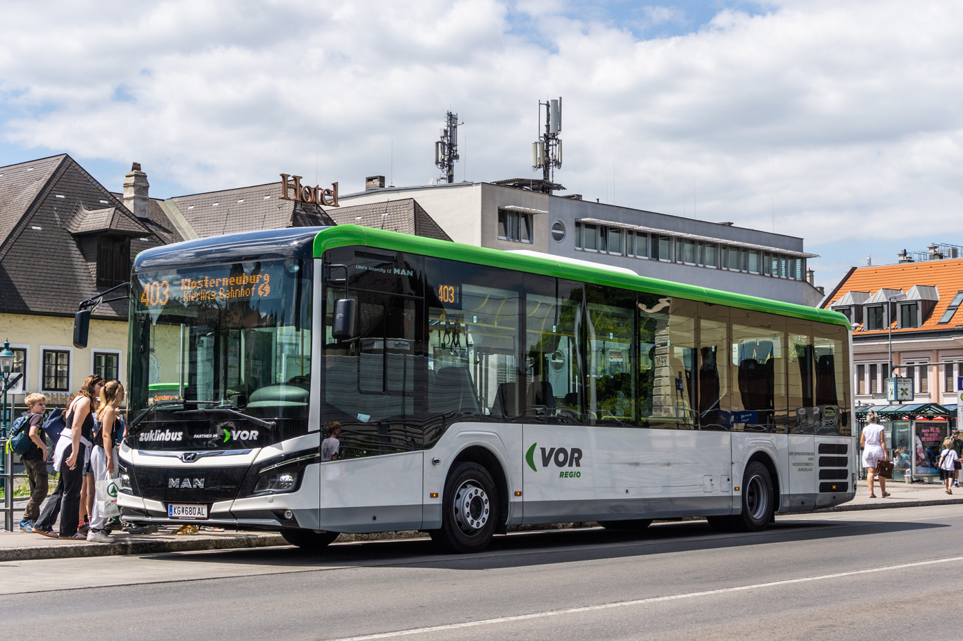 Австрия, MAN 42C Lion's Intercity LE 12 LEÜ360 № KG 680 AL