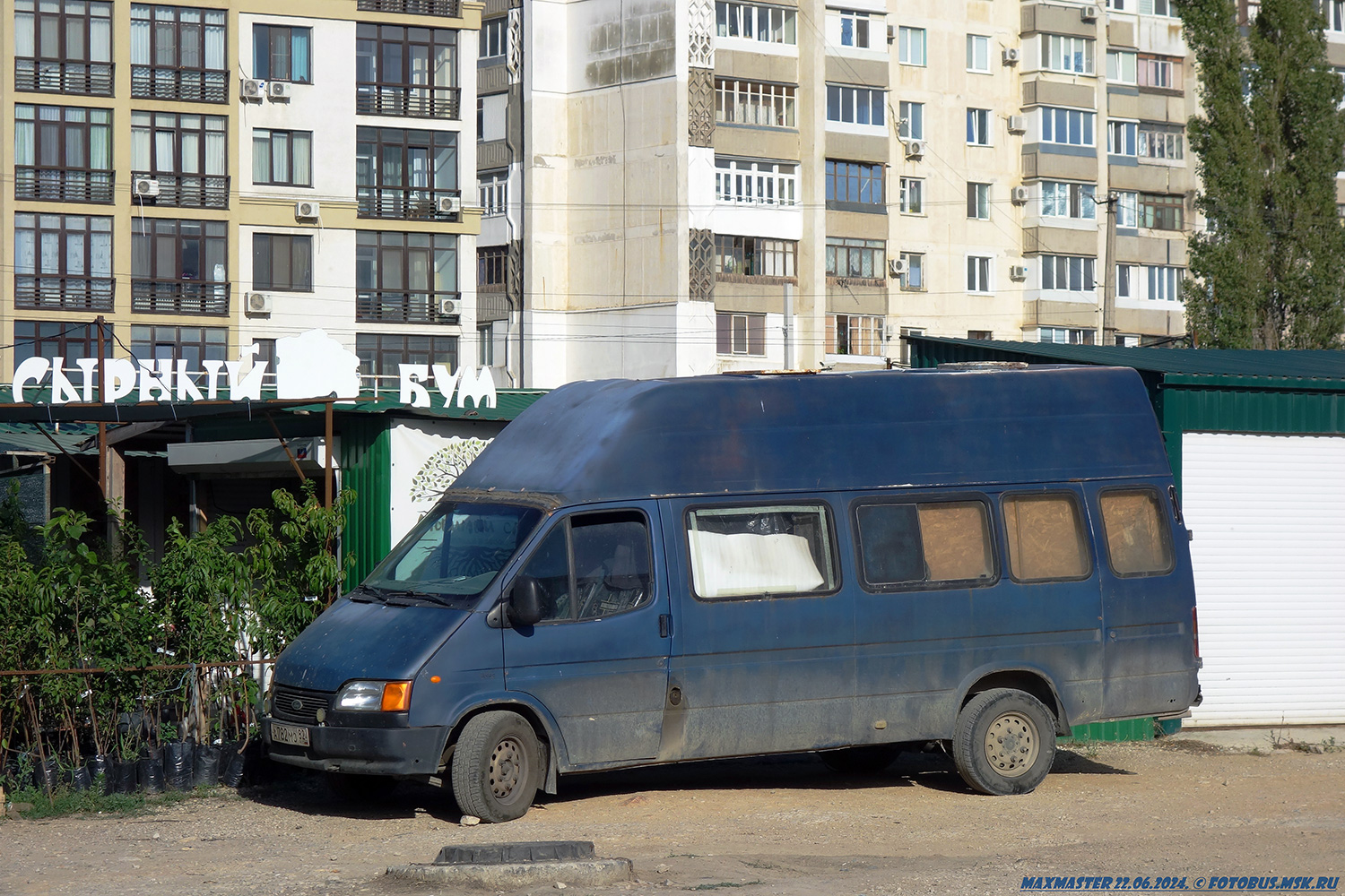 Республика Крым, Ford Transit № А 782 МО 82 Республика Крым, Ford Transit № А 782 МО 82