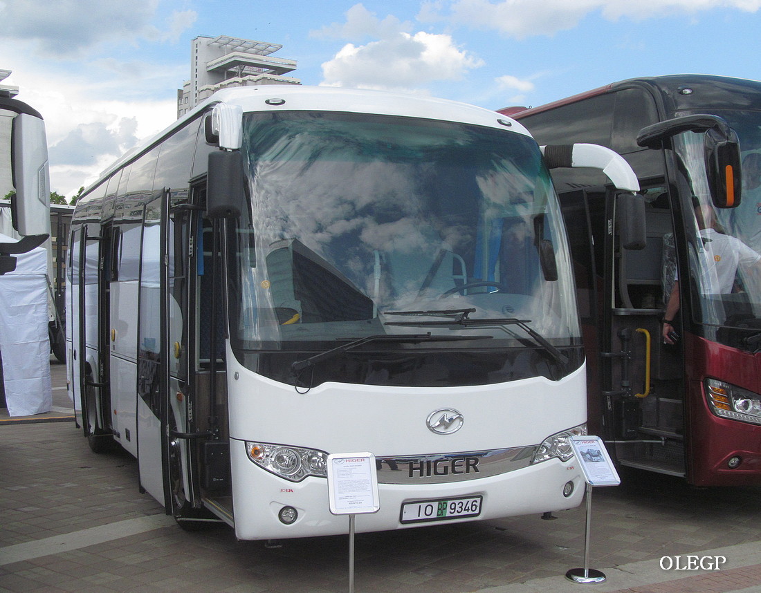 Могилёвская область, Higer KLQ6826Q № ІО ВР 9346; Минск — Выставка "БАМАП-2024"