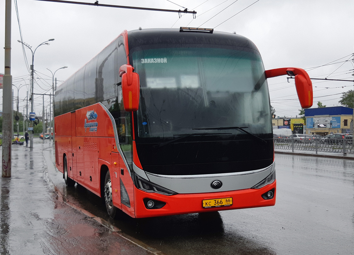 Свердловская область, Yutong C12PRO (ZK6128HN) № КС 366 66