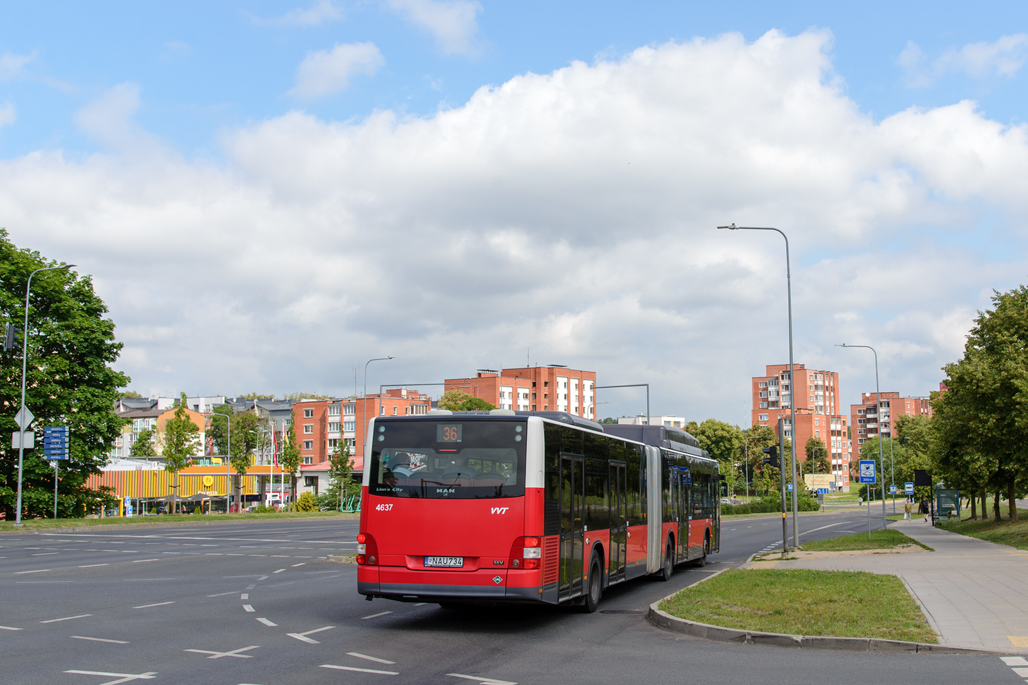 Lithuania, MAN A23 Lion's City G NG273 LPG # 4637