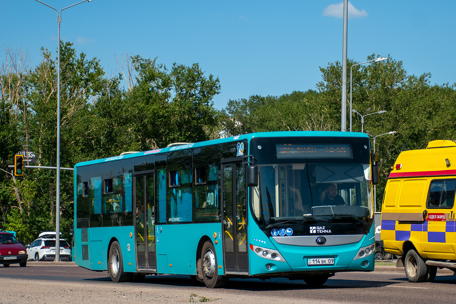 Obwód karagandyjski, Yutong ZK6118HGA (QazTehna) Nr 114 BK 09