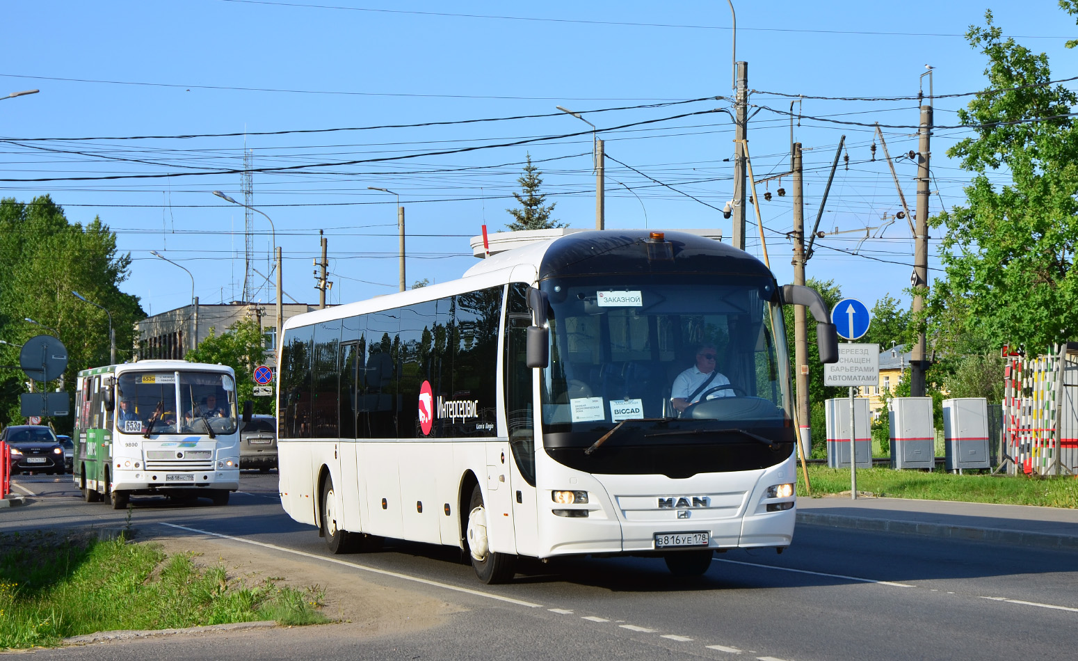 Санкт-Петербург, MAN R14 Lion's Regio C ÜL314 C № В 816 УЕ 178 Санкт-Петербург, MAN R14 Lion's Regio C ÜL314 C № В 816 УЕ 178
