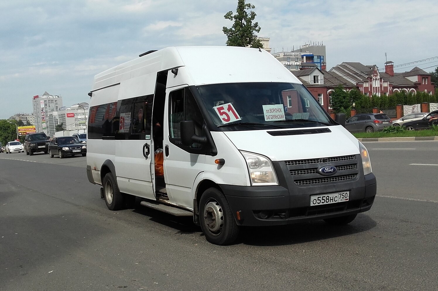 Московская область, Sollers Bus B-BF (Ford Transit) № О 558 НС 750