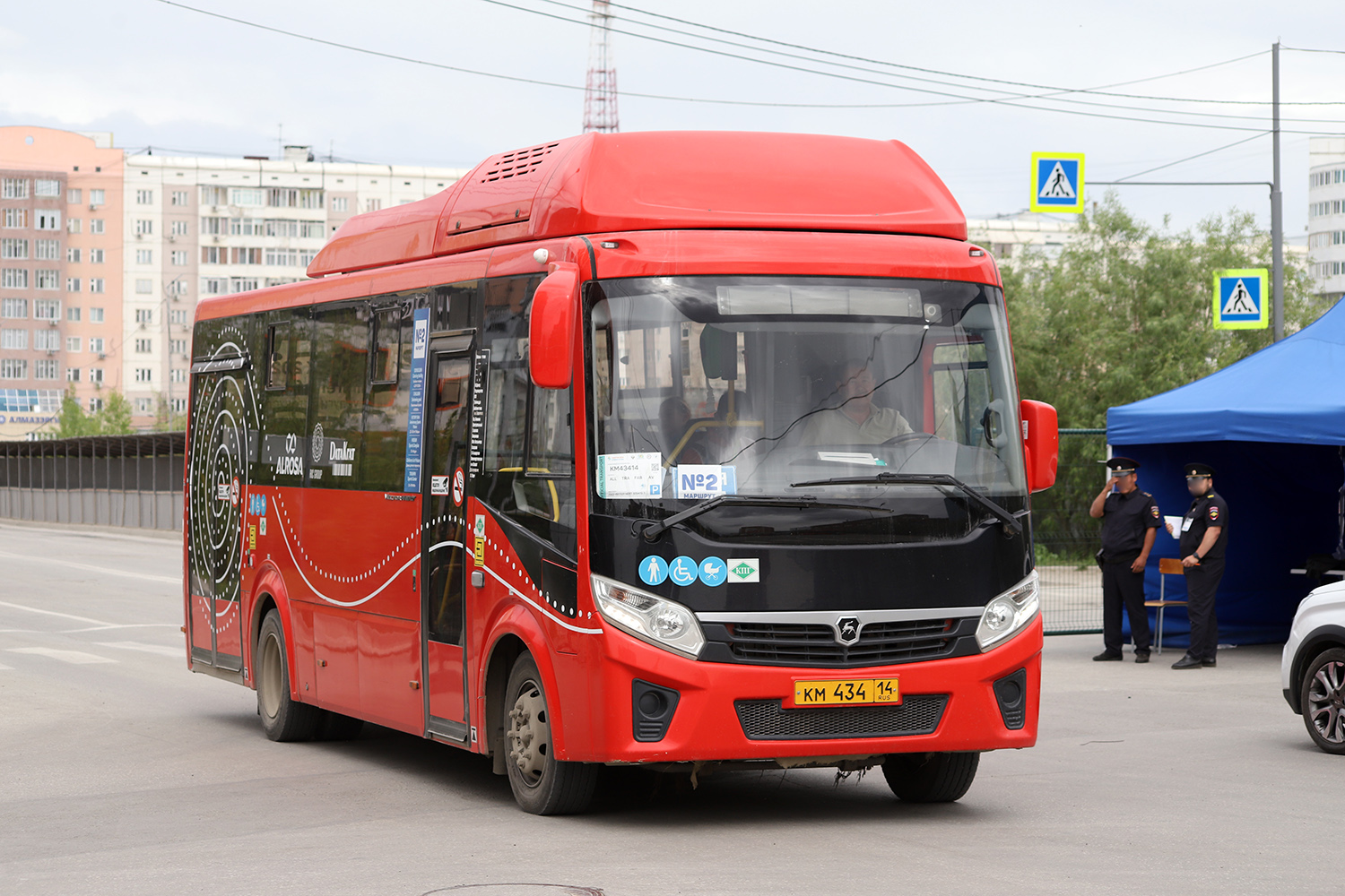 Саха (Якутия), ПАЗ-320415-14 "Vector Next" № КМ 434 14 Саха (Якутия), ПАЗ-320415-14 "Vector Next" № КМ 434 14